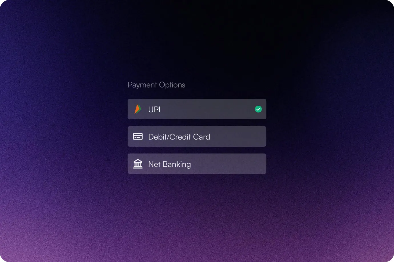Image showing Give multiple payment options