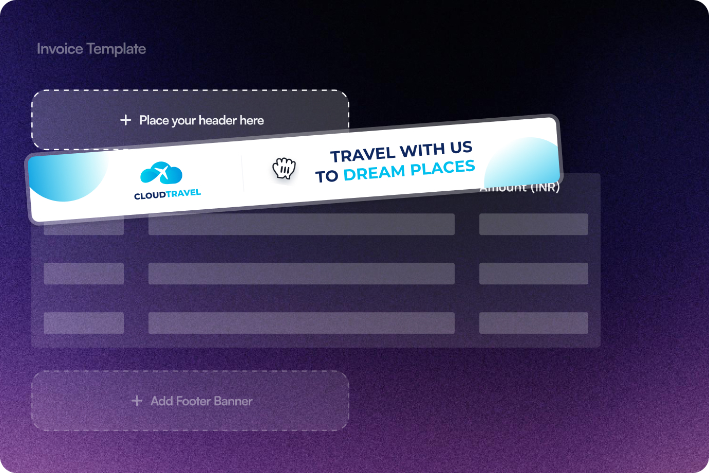 Image showing Customisable Templates