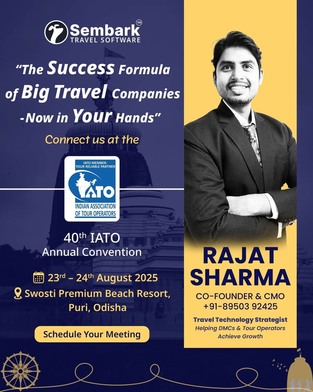 Banner for 40th IATO Annual Convention