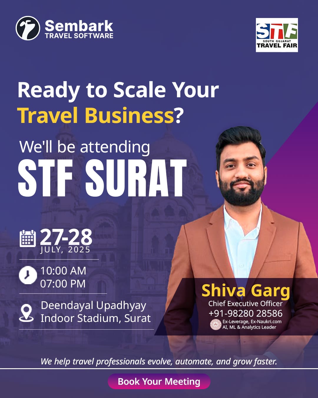 Banner for 4th Edition of STF Surat