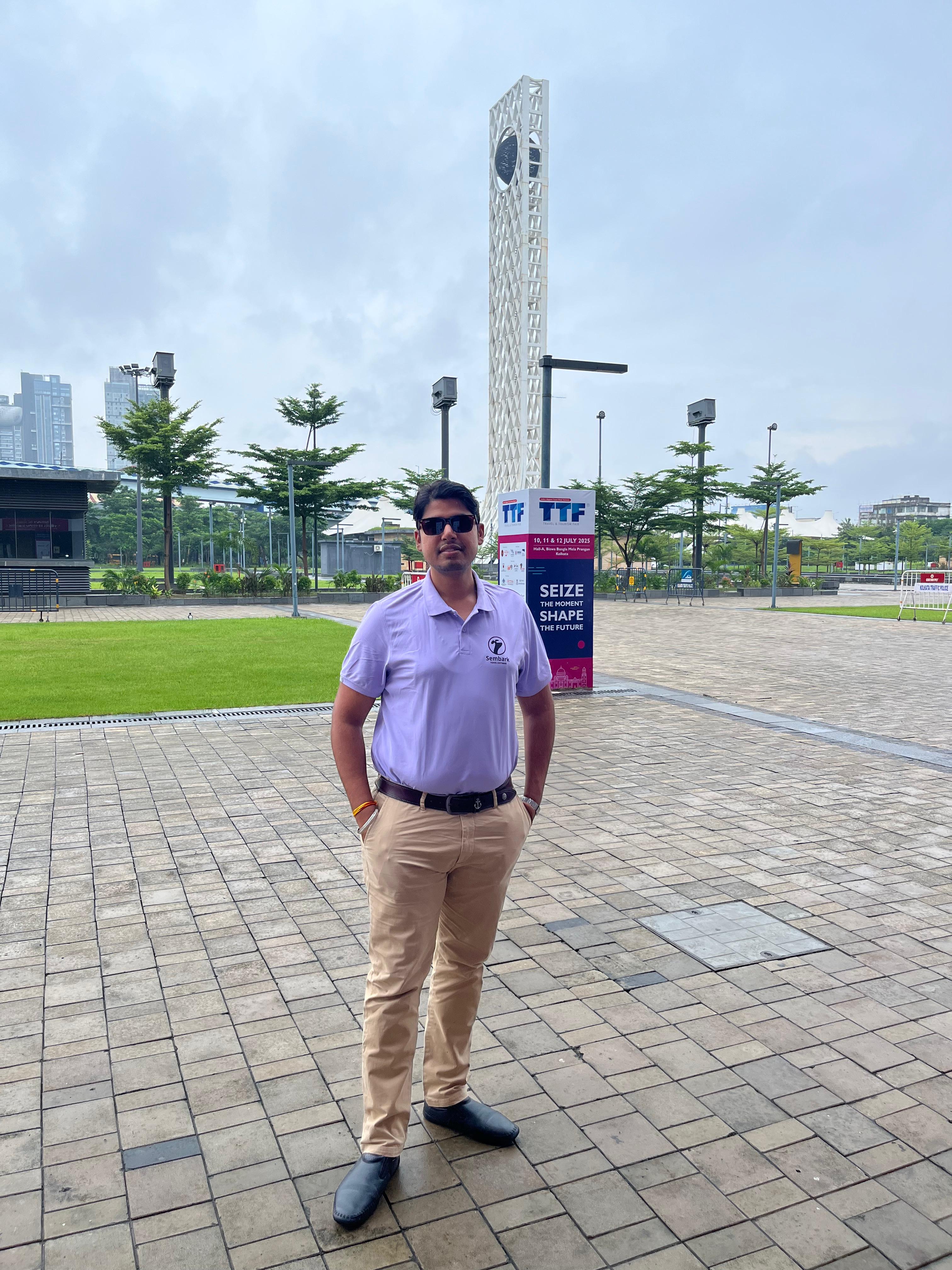 Banner for TTF (Travel & Tourism Fair) Kolkata